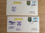 Duitsland Feldpost uit 1980 en 2005, Ophalen of Verzenden, Envelop