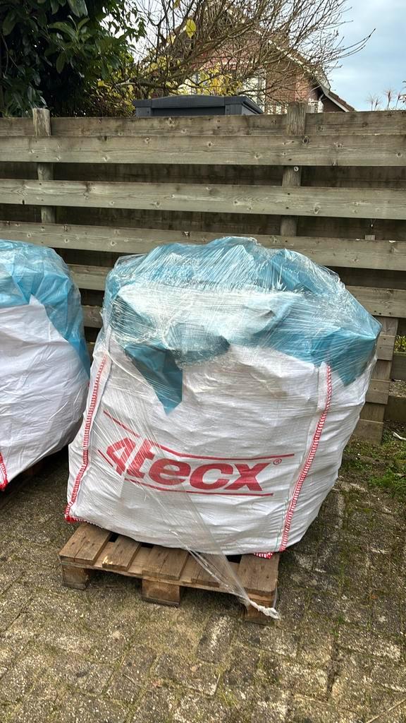 Droog Brandhout in Bigbags - Direct Klaar!, Doe-het-zelf en Verbouw, Hout en Planken, Nieuw, Overige typen, Overige houtsoorten