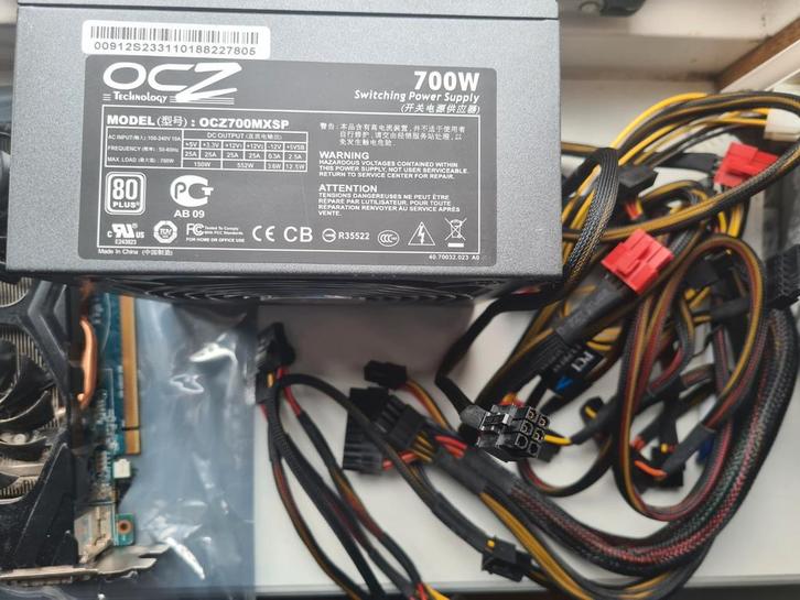 Sabertooth 990FX, HD 7850, OCZ 700W - Onderdelen, Computers en Software, Overige Computers en Software, Gebruikt, Ophalen