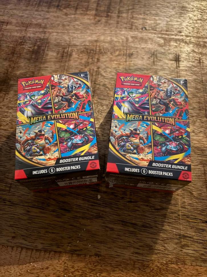 Pokémon Mega Evolution Booster Bundle, Hobby en Vrije tijd, Verzamelkaartspellen | Pokémon, Nieuw, Booster, Ophalen of Verzenden
