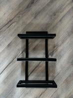 Wijnrek staal zwart 3 flessen, Ophalen, 5 tot 15 flessen, Zo goed als nieuw, Metaal