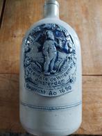 Oude Jeneverkruik Levert & Co. "de Wildeman" 1ltr. Amsterdam, Antiek en Kunst, Antiek | Keramiek en Aardewerk, Ophalen of Verzenden