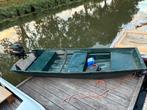 Platbodem boot, Watersport en Boten, Ophalen, Zo goed als nieuw, Motorboot