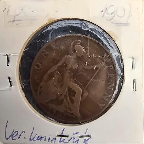 Verenigd Koninkrijk 1 penny 1907, Postzegels en Munten, Munten | Europa | Niet-Euromunten, Overige landen, Ophalen