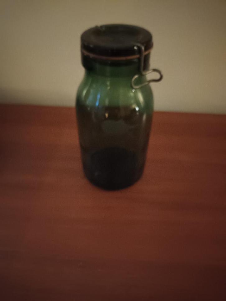 Bulach originele wekfles middelgroot en groen!, Antiek en Kunst, Curiosa en Brocante, Ophalen of Verzenden
