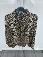 Panter blouse van Loavies mt s 1 x gedragen, Bruin, Ophalen of Verzenden, Maat 36 (S), Loavies