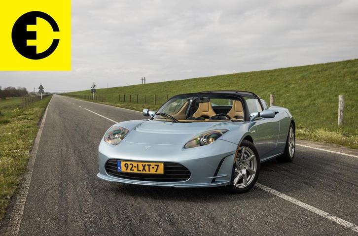 Tesla Roadster 2.5 | CAC 145 ah | Carbon hardtop | NL, Auto's, Tesla, Bedrijf, Te koop, Roadster, ABS, Airbags, Airconditioning