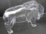 Bizon kristal beeld bison crystal beeldje kristallen buffalo, Ophalen of Verzenden