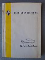 Instructieboekje BORGWARD ISABELLA - 1961 DE, Ophalen of Verzenden