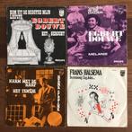 4x Vinyl Single NL : Egbert Douwe Henk Elsink Frans Halsema, Cd's en Dvd's, Gebruikt, 7 inch, Single, Ophalen of Verzenden