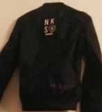 nog eigenlijk nieuwe Nickelson jack Jas Zwart glimmend S, Verzenden, Zwart, Nickelson, Zo goed als nieuw