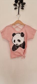 Panda shirt met tover pellets maat 98 104 NIEUW !, Kinderen en Baby's, Kinderkleding | Maat 98, Ophalen of Verzenden, Nieuw, Meisje