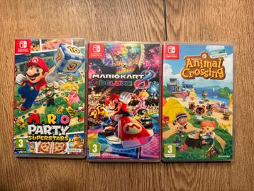 Nintendo switch spellen (ook los verkocht) beschikbaar voor biedingen