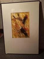 Te koop schilderij + lijst en passe-partout van Victor Odoi., Ophalen