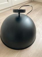 Industriële hanglamp met koperen binnenkant - 41cm, Huis en Inrichting, Lampen | Hanglampen, Gebruikt, Industrieel, modern, Ophalen of Verzenden