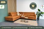 Refurbished Hoekbank Cognac Inhouse Rigas | Garantie, 250 tot 300 cm, -, -, Hoekbank