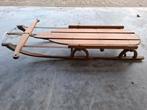 Retro 2 persoons slee Alaska, Ophalen, Gebruikt, Hout