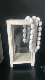 Houten vitrine ( tafel)  in old look, Huis en Inrichting, Minder dan 50 cm, Gebruikt, Ophalen of Verzenden, Minder dan 25 cm