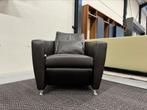 FSM Sesam Relax fauteuil bruin leer Design stoel Verstelbaar, Leer, Ophalen of Verzenden, 75 tot 100 cm, Zo goed als nieuw