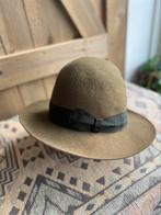Vintage Borsalino hoed, 55 cm (S, 6⅞ inch) of minder, Ophalen of Verzenden, Hoed, Borsalino Vintage