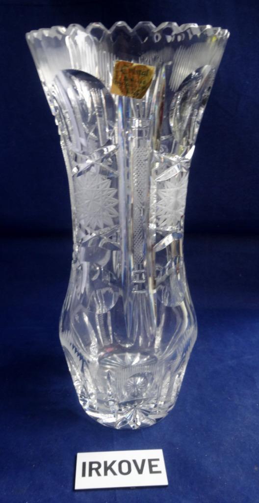 PRACHTIGE KRISTALLEN VAAS NR. 34 GEMERKT *, Antiek en Kunst, Antiek | Glas en Kristal, Verzenden