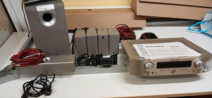 Marantz NR1402 AV Surround Receiver, Audio, Tv en Foto, Versterkers en Receivers, Gebruikt, 5.1, 60 tot 120 watt, Marantz, Ophalen of Verzenden