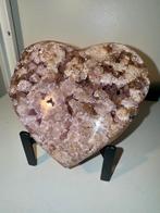 Hart van roze amethist, Verzamelen, Mineralen en Fossielen, Ophalen of Verzenden
