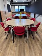 1 x ronde tafel DRENTEA 160 cm doorsnede, Ophalen, 100 tot 150 cm, 150 tot 200 cm, Rond