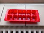 ijsblokjes maker, vintage ijsblokjesbakje, stevig, rood, Ophalen
