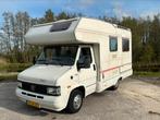 Fiat Ducato 290 2.5 4-5personen 2jaar apk camper 1991 Diesel, Caravans en Kamperen, Campers, Diesel, 5 tot 6 meter, Particulier