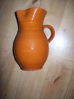 Antieke Schenkkan/Kruik bruin klei 20 cm, Overige typen, Ophalen of Verzenden, Zo goed als nieuw, Overige stijlen