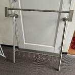 Rietveld design RVS kapstok met haken geschikt voor hangers, Huis en Inrichting, Wandkapstok, Ophalen of Verzenden, Zo goed als nieuw