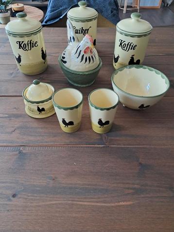 Zeller Keramiek Kip & Haan Servies beschikbaar voor biedingen