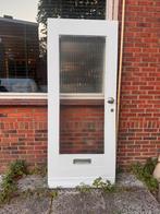 Hardhouten Voordeur 211X88, Doe-het-zelf en Verbouw, Ophalen, Gebruikt, 80 tot 100 cm, Buitendeur