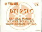 Yamaha DT125 LC service manual (2272z), Motoren, Ophalen of Verzenden, Yamaha