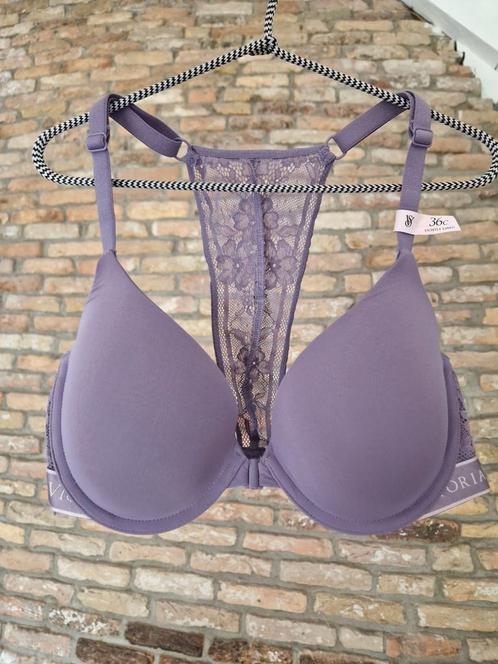 Victoria's secret 36C BH met voorsluiting, Kleding | Dames, Ondergoed en Lingerie, BH, Paars, Ophalen of Verzenden