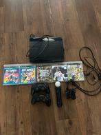 PlayStation 3 met 5 games en 3 controllers, Met games, Zo goed als nieuw, Met 3 controllers of meer, Slim