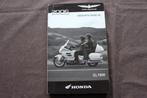 Honda GL1800 2006 Goldwing motorcycle owner's manual, Motoren, Ophalen of Verzenden, Honda