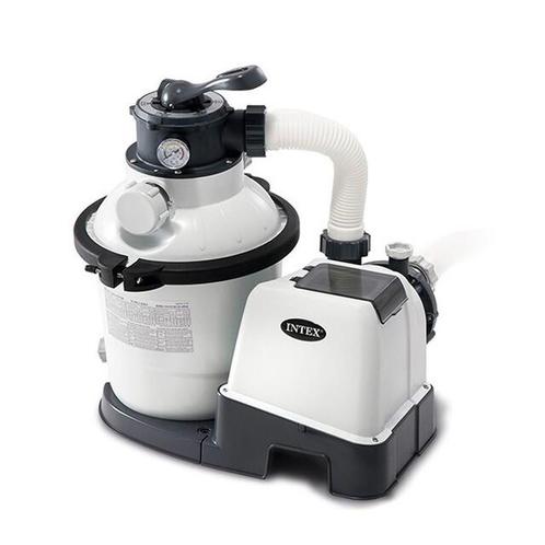 Intex krystal clear zand filterpomp 4m3/h en toebehoren., Tuin en Terras, Zwembad-toebehoren, Zo goed als nieuw, Filter, Ophalen