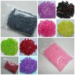 50 gram Rocailles roze 3mm, Verzenden, Nieuw, Handborduren, Overige typen