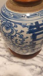 Voet lamp zonder kap, Huis en Inrichting, Lampen | Tafellampen, Ophalen, Zo goed als nieuw, Minder dan 50 cm