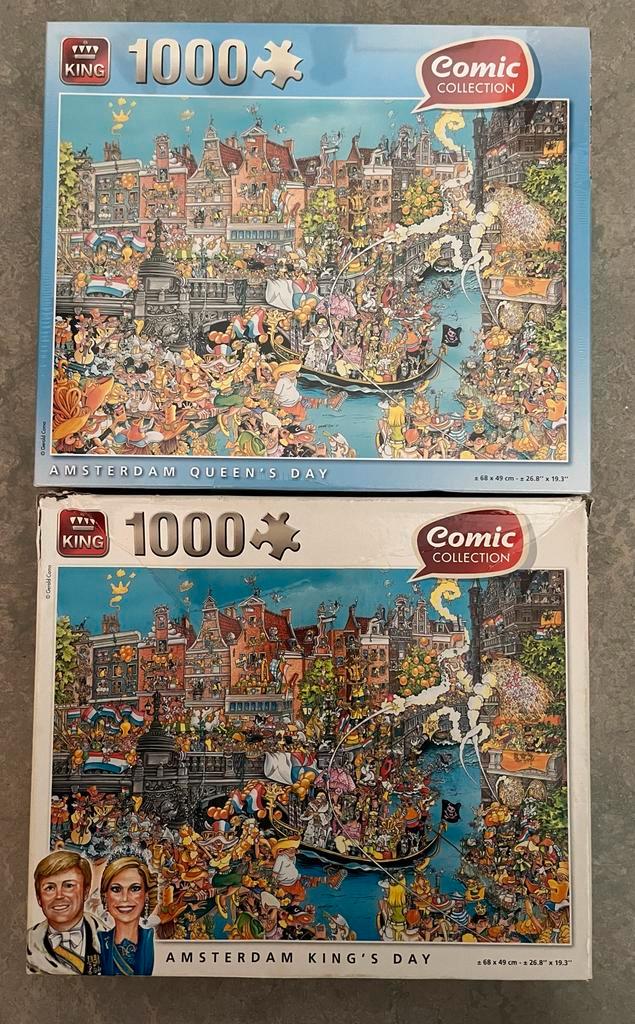 Puzzelcollectie: Jan van Haasteren, Jumbo, Ravensburger..., Hobby en Vrije tijd, Denksport en Puzzels, Gebruikt, Legpuzzel, 500 t/m 1500 stukjes