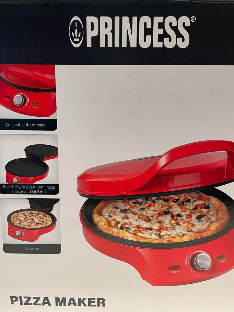 Princess Pizza maker en grillplaat, Ophalen, Nieuw