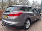 Ford Focus Wagon 1.0 EcoBoost Titanium, Auto's, Ford, Euro 5, Gebruikt, Zwart, Bruin