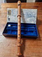 Aura Blokfluit in doos, Muziek en Instrumenten, Ophalen of Verzenden, Gebruikt, Sopraan of Sopranino, Met koffer, hoes of etui