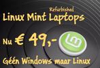 Dell i5 laptop met linux mint, 2 tot 3 Ghz, Qwerty, 13 inch, Refurbished