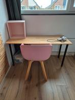 Kuipstoel roze, Huis en Inrichting, Stoelen, Ophalen, Gebruikt, Overige kleuren, Eén