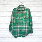 IVIVI Shacket Maat S Groen Ruit Overhemd Oversized Jacket, Vi, Verzenden, Zo goed als nieuw, I
