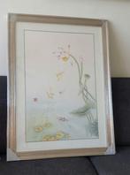 Chinees schilderij lotusbloem, handgeschilderd, Ophalen
