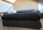 Boxspring 180x210 cm, Ophalen, 210 cm, Grijs, Tweepersoons